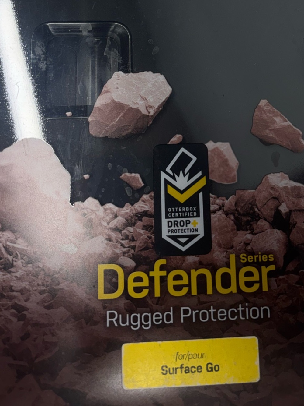 OtterBox Defender Series Rugged Protection Case – Black and Yellow Accents